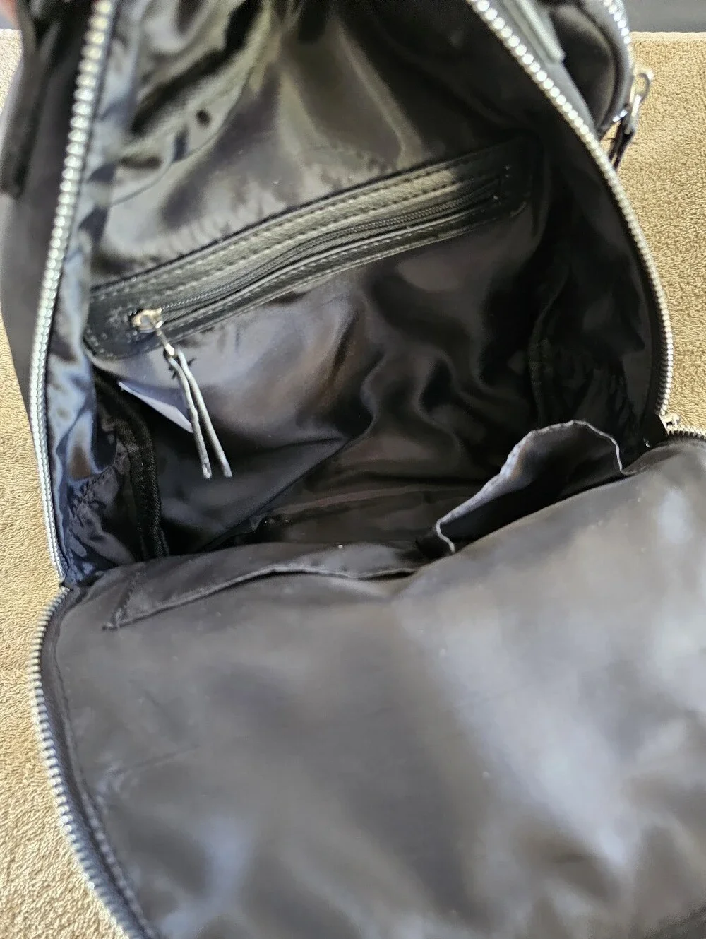 Madden Girl Mini Black Backpack Purse. Sleek Everyday Carry